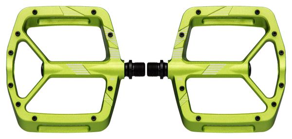 Race Face Affect R Flat Pedalen Groen