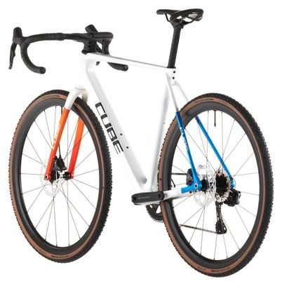 Bicicleta de ciclocross Cube Cross Race C:62 SLX Shimano Ultegra Di2/GRX Di2 12S 700 mm Teamline Pearl White 2026