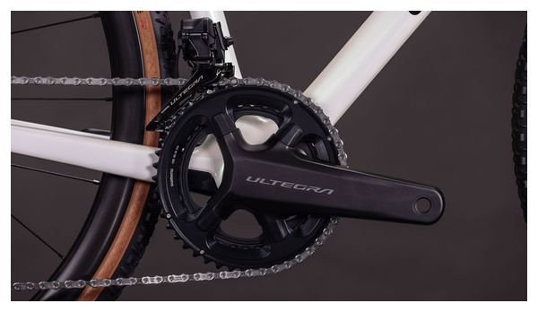 Bicicleta de ciclocross Cube Cross Race C:62 SLX Shimano Ultegra Di2/GRX Di2 12S 700 mm Teamline Pearl White 2026