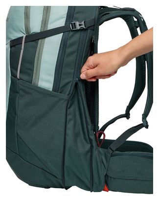 Zaino da trekking Vaude Wizard 22+4 L verde da donna