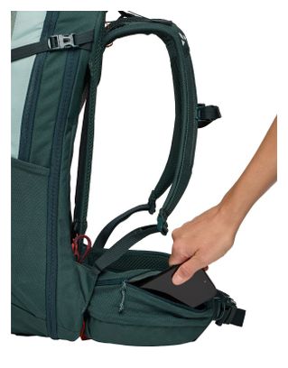 Zaino da trekking Vaude Wizard 22+4 L verde da donna