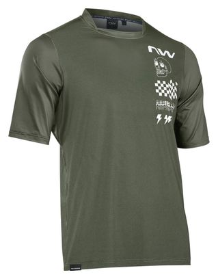 Northwave Bomb Short Sleeve Jersey Green