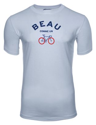 Rubb'r Beau White Short Sleeve T-Shirt