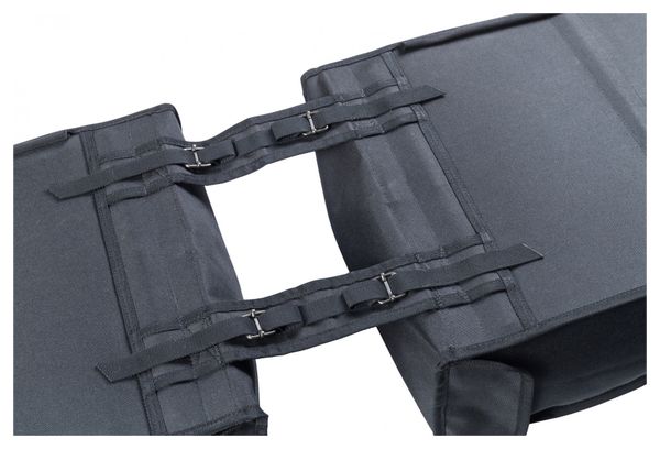 Basil Mara XXL doppelte Fahrradtasche 47 Liter schwarz