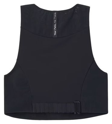 Crop top NNormal Trail negro para mujer
