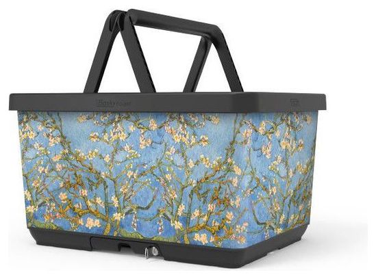 BASKY VAN GOGH Panier universel porte-bagage vélo attache rapide  sécurisée - THE BASKY COMPANY