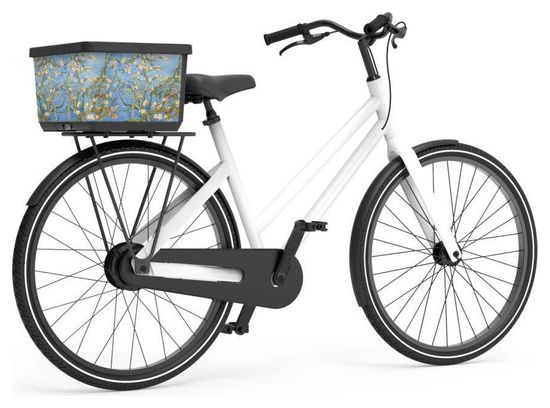 BASKY VAN GOGH Panier universel porte-bagage vélo attache rapide  sécurisée - THE BASKY COMPANY