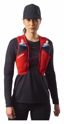 Sac d'hydratation Salomon Sense Pro 6 + Flasks Rouge 