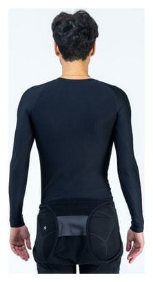 Unisex Thermo-Unterhemd Langarm LeBram Training Schwarz