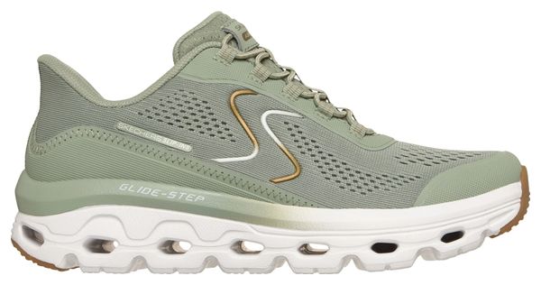 Scarpe da trekking Skechers Slip-ins Glide-Step Sole verde da donna