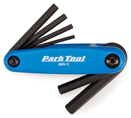 Inbussleutelset 4/5/6/8/10mm Park Tool AWS-11C