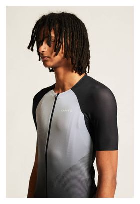 Men's Craft Pro Aerolight Black/Grey short-sleeved jersey