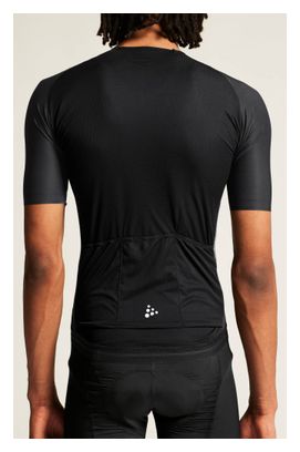 Men's Craft Pro Aerolight Black/Grey short-sleeved jersey