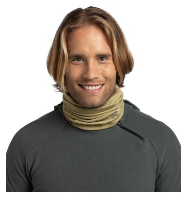 Buff Merino Midweight Choker Green