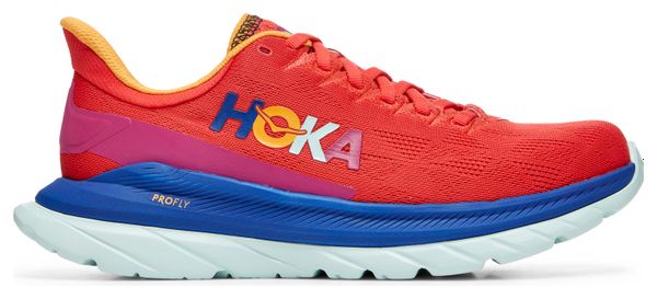 Hoka One One Mach 4 St (Art) Pack Red Multi-color Women Running Shoes