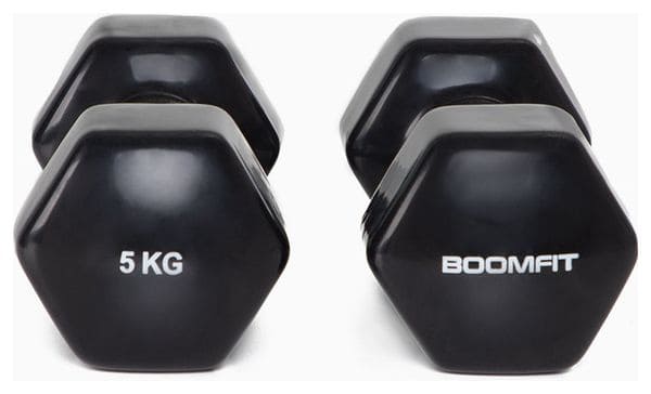 Haltères en Vinyle 5Kg (Paire) - BOOMFIT