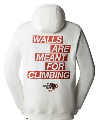 Sweat The North Face Outdoor Graphic Hoodie Homme Blanc