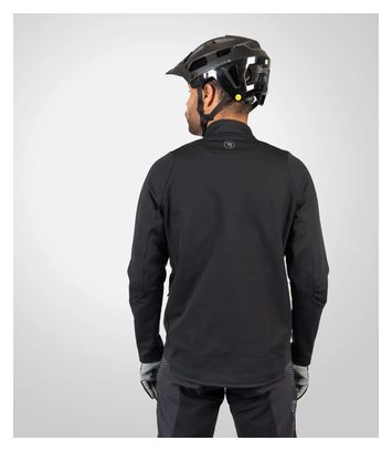 Endura Softshell SingleTrack Langarm-Jacke Schwarz