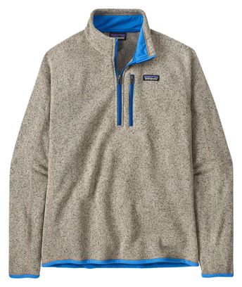 Patagonia Better Sweater 1/4 Zip Fleece Grijs