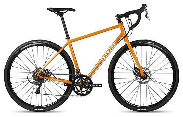 Aventon Kijote Gravel Bike Shimano Claris 8S 700 mm Sunset Yellow