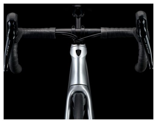 V lo de Route Trek Emonda SL 5 Disc Shimano 105 11V Lithium Quicksilver / Brushed Chrome 2021