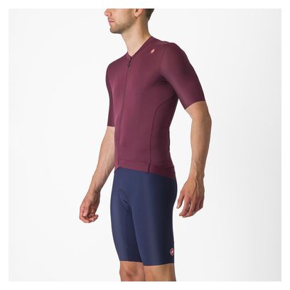 Maglia Castelli Espresso Bordeaux a manica corta