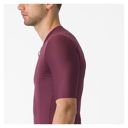Maglia Castelli Espresso Bordeaux a manica corta