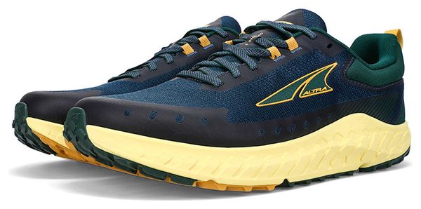 Altra Outroad 2 Trailrunning-Schuhe Blau Gelb Herren