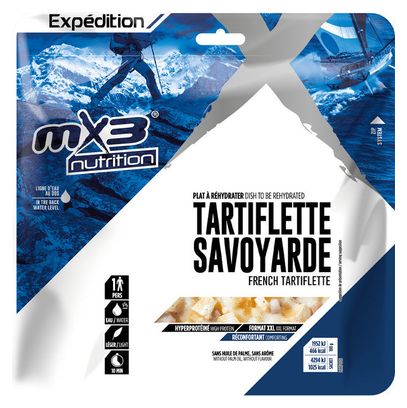 Freeze-dried meal MX3 Tartiflette Savoyarde Hypercalorique 220g