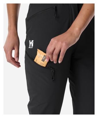 Pantaloni Millet Seneca Xcs200 neri da donna