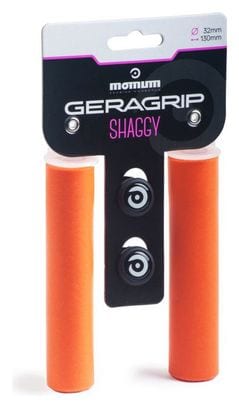 MOMUM - Grips silicone  GERAGRIP SHAGGY -  32MM -  ORANGE