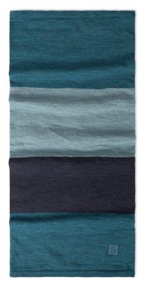 Move Block Teal Merino Neck Warmer