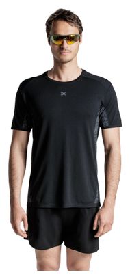 X-Bionic Xceed Run Discover Lauf-T-Shirt, schwarz, für Herren