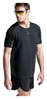 X-Bionic Xceed Run Discover Lauf-T-Shirt, schwarz, für Herren