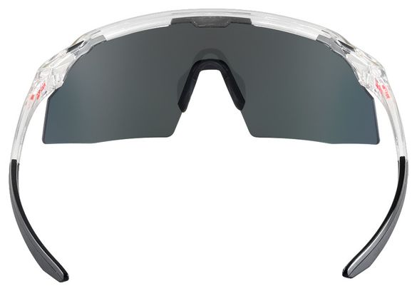 Lunettes Azr Iseran Crystal Clear/Rouge
