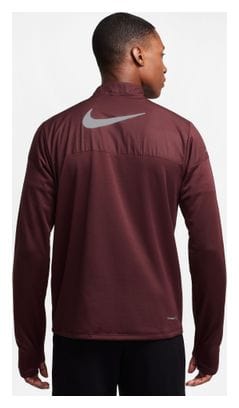 Nike Therma-Fit Sphere Element Red Uomo 1/2 Zip Thermal Top