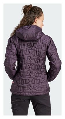 Giacca termica viola Adidas Terrex Xperior Donna