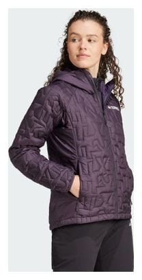 Giacca termica viola Adidas Terrex Xperior Donna