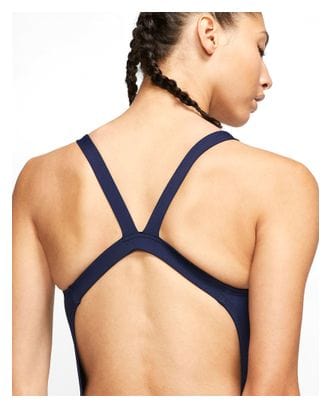 Costume da bagno Nike Fastback da donna Rosso