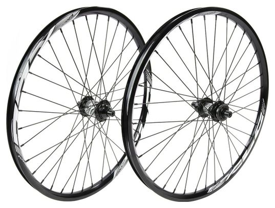 Excess XLC-1 Cruiser 24'' BMX Wheelset | 10 mm | 36 Holes Black