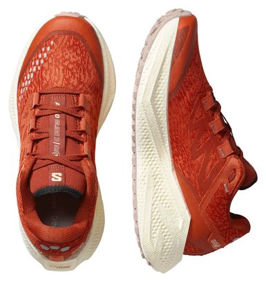 Scarpe da corsa Salomon Aero Glide 3 GRVL arancioni da donna