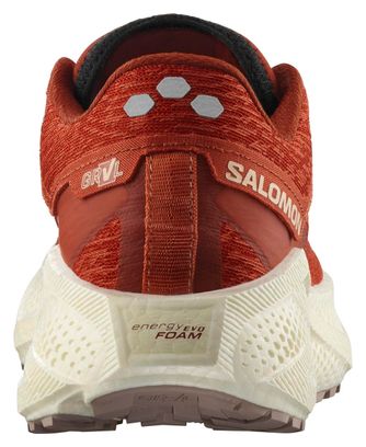 Scarpe da corsa Salomon Aero Glide 3 GRVL arancioni da donna