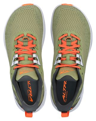 Chaussures Trail Altra Experience Wild Kaki/Orange Homme