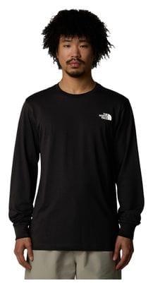 The North Face Easy Langarmshirt Schwarz Herren