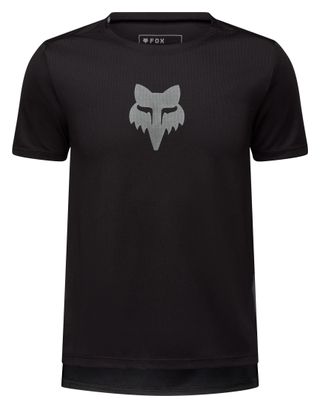 Fox Ranger Fox Head Junior Short Sleeve Jersey Black