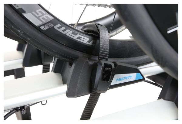 Portabicicletas plegable Neatt con bola de remolque - 3 bicicletas (compatible con E-Bikes)