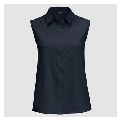 Jack Wolfskin Sonora Sleeveless Shirt Blue Women's