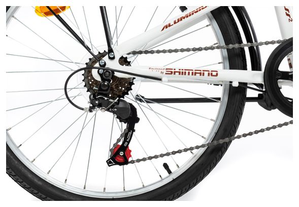 Vélo Pliant Moma Bikes Top Class 24'' Shimano 6V Blanc