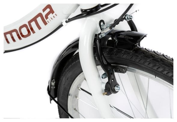 Vélo Pliant Moma Bikes Top Class 24'' Shimano 6V Blanc