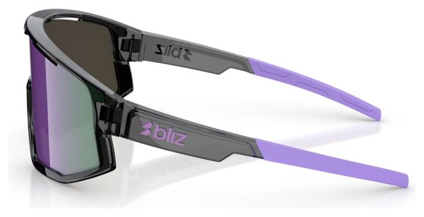 Bliz Fusion Klein Kristal Zwart/Paars Unisex Zonnebril